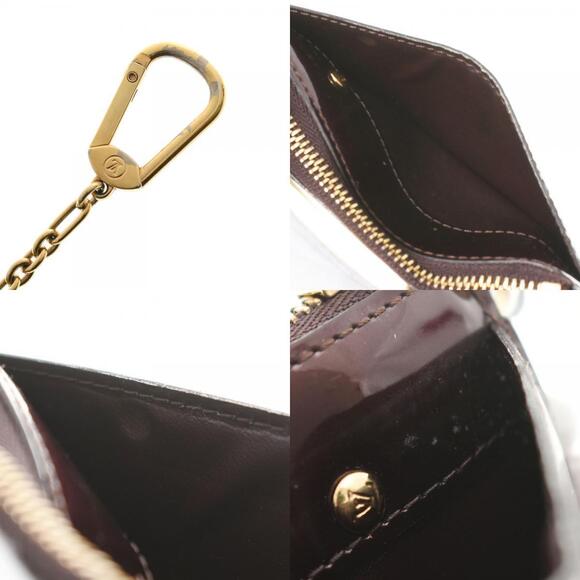 Louis Vuitton Vernis Patent Pochette NM Amarante Purple Wallet - Picture 11 of 12